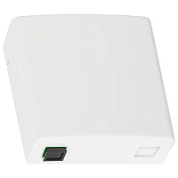 NIKOMAX NMF-WO01SCAS2-CS-WT Оптическая розетка (кросс), укомплектованная на 1 порт SC/APC, SM 9/125
