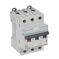 LEGRAND 408987 Авт.выкл.DX3 3П B4A 10kA/16kA