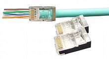Разъемы (коннекторы) Hyperline PLEZ-8P8C-U-C6-SH-100