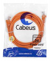 Патч-корды Cabeus PC-UTP-RJ45-Cat.5e-3m-OR