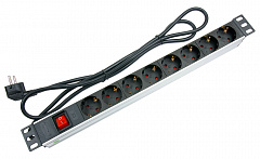 Cabeus PDU-8P-2EU Блок евророзеток для 19