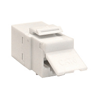 LANMASTER LAN-KCP45U6-WH Повторитель портов RJ-45, неэкранированный, кат.6, формата Keystone, белый