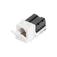 NIKOMAX NMC-KJUC3-WT Модуль-вставка типа Keystone, Кат.3 (Класс C), 16МГц, RJ12/6P6C, 110/KRONE, USO