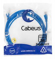 Патч-корды Cabeus PC-UTP-RJ45-Cat.5e-3m-BL-LSZH