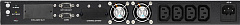 GIGALINK GL-UPS-OL01-1-1/1U/6A Источник бесперебойного питания On-Line компактный 1U 1 фаза 1000ВА/8