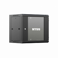 NTSS-W9U6045GS-BL Шкаф настенный телекоммуникационный 9U 600х450х500мм, 19