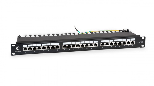 Патч-панели Cabeus PL-24-Cat.5e-SH-Dual IDC