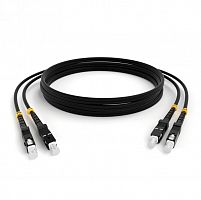 Патч-корды оптические Hyperline FC-D2-9-SC/UR-SC/UR-H-10M-LSZH-BK
