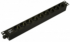 Hyperline SHE19-9SH-CB Блок розеток для 19