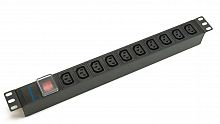 Блоки силовых розеток Dannman SDF19-10IEC-1x10-S-IEC