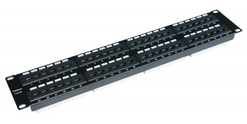 Патч-панели Cabeus PL-48-Cat.5e-Dual