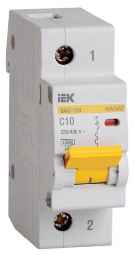 Автоматические выключатели IEK MVA40-1-010-C