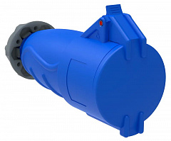 IEK PSN21-016-3 MAGNUM Розетка перенос. ССИ-213 16А-6ч 220В 2P+PE IP44