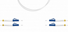 Hyperline FC-D2-9A1-LC/UR-LC/UR-H-5M-LSZH-WH Патч-корд волоконно-оптический SM 9/125, LC/UPC-LC/UPC