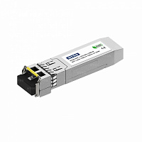 NTSS-SFP-1.25G-EZX-1550LD Модуль SFP, 1,25Гбит/с, разъём duplex LC, рабочая длина волны 1550нм, SM