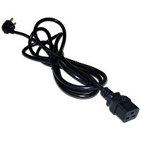 Кабели питания LANMASTER LAN-PP19/SHA-5.0-BK