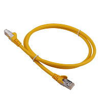 LANMASTER LAN-PC45/S6-3.0-YL Патч-корд LSZH FTP кат.6, 3.0 м, желтый