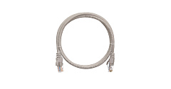 NETLAN EC-PC4UD55B-030-GY-10 Коммутационный шнур U/UTP 4 пары, Кат.5е (Класс D), 100МГц, 2хRJ45/8P8C
