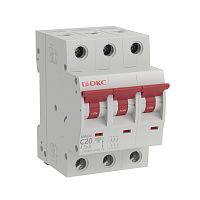 Автоматические выключатели DKC MD63N-3PC20