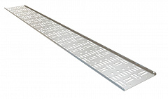 Hyperline CDV-150x9-42U-RAL7035 Перфорированный вертикальный кабельный организатор-лоток 150х9 мм