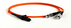 Hyperline FC-D2-62-FC/PR-MTRJM/PR-H-1M-LSZH-OR Патч-корд волоконно-оптический (шнур) MM 62.5/125