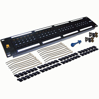 LANMASTER LAN-PPL48U6 Патч-панель 48 портов, UTP, кат.6, 2U