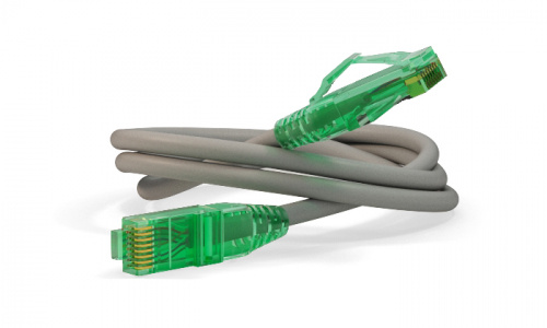 Патч-корды Hyperline PC-LPM-UTP-RJ45-RJ45-C6a-3M-LSZH-GY