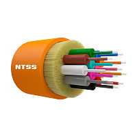 NTSS-FO-D-IN-62.5-12-LSZH Оптический кабель распределительный, OM1, 62.5/125, 12 волокон, оранжевый