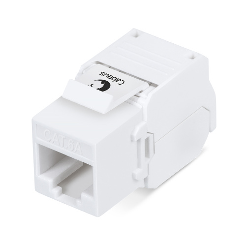 Модули Keystone Jack Cabeus KJ-RJ45-Cat.6A-180-Toolless