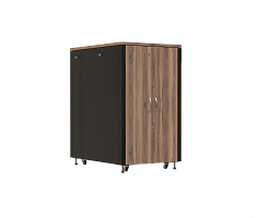 DANNMAN AXS-247511-RAL9005 Шкаф напольный 19 дюймовый звукоизолирующий, 24U, 1460х750х1134 мм
