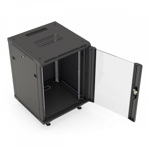 Настенные шкафы Dannman WXP-1568-G-F-RAL9005 фото 3