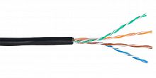 Кабель витая пара NETLAN EC-UU004-5E-PE-BK-1