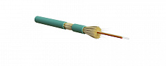 Hyperline FO-DT-IN-503-4-LSZH-AQ Кабель волоконно-оптический 50/125 (OM3) многомодовый, 4 волокна