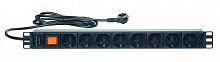 Блоки силовых розеток Eurolan 60A-61-01-08BL