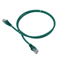 LANMASTER LAN-PC45/U5E-0.5-GN Патч-корд LSZH UTP кат.5e, 0.5 м, зеленый