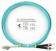 Патч-корды оптические Cabeus FOP-50-LC-ST-3m