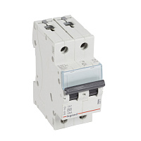 LEGRAND 403871 Автоматический выключатель TX3 6000, 10 кА, тип характеристики B, 2П, 230/400 В~, 6 А