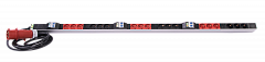 Rem R-3x32-18S-A-I-1420-3-3PN Вертикальный блок розеток, 3 фазы, 6 автоматов, 18xSchuko 