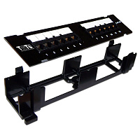 TWT TWT-PP12UTP-H Патч-панель настенная горизонтальная, 12 портов, UTP, 5E