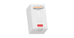 NIKOMAX NMC-WO1SD2-FT-ST-WT Настенная розетка, 1 порт, Кат.5e (Класс D), 100МГц, RJ45/8P8C, FT-TOOL/