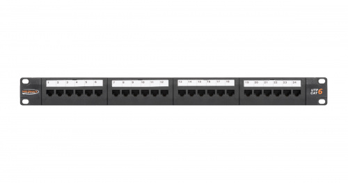 Патч-панели NIKOMAX NMC-RP24UE2-1U-BK