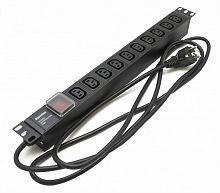 Блоки силовых розеток Hyperline SHE19-10IEC-S-2.5EU