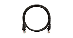 NIKOMAX NMC-PC4UD55B-030-BK Коммутационный шнур U/UTP 4 пары, Кат.5е (Класс D), 100МГц, 2хRJ45/8P8C,