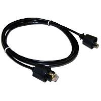 LANMASTER LAN6-S45-45-5.0-WP Индустриальный патч-корд FTP cat.6, IP68, 5.0 м, черный