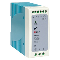 EKF DR-M-40W-5 Блок питания на дин рейку 40Вт,Uвх ~ 240 В AC m, Uвых - 5 В DC постоянного тока
