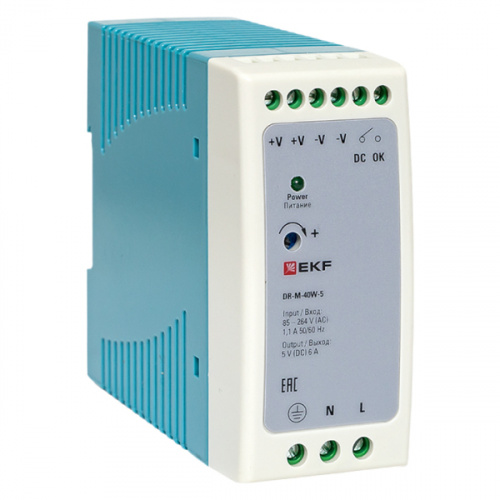 Блоки питания EKF DR-M-40W-5