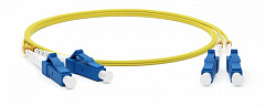 TWT TWT-2LC-2LC/SU-3.0 Патч-корд оптический, PVC, дуплексный, LC/UPC-LC/UPC, SM OS2, 3.0 м