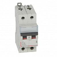 LEGRAND 409202 Авт.выкл.DX3 2П C16A 10kA/16kA