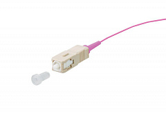 Hyperline FPT-B9-504-SC/PR-1M-LSZH-MG Пигтейл волоконно-оптический MM 50/125 (OM4), SC, 1 м, LSZH