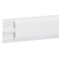 LEGRAND 030069 Плинтус двусекционный 80х20мм (ШхВ) с центральной перегородкой, с охватывающей крышко